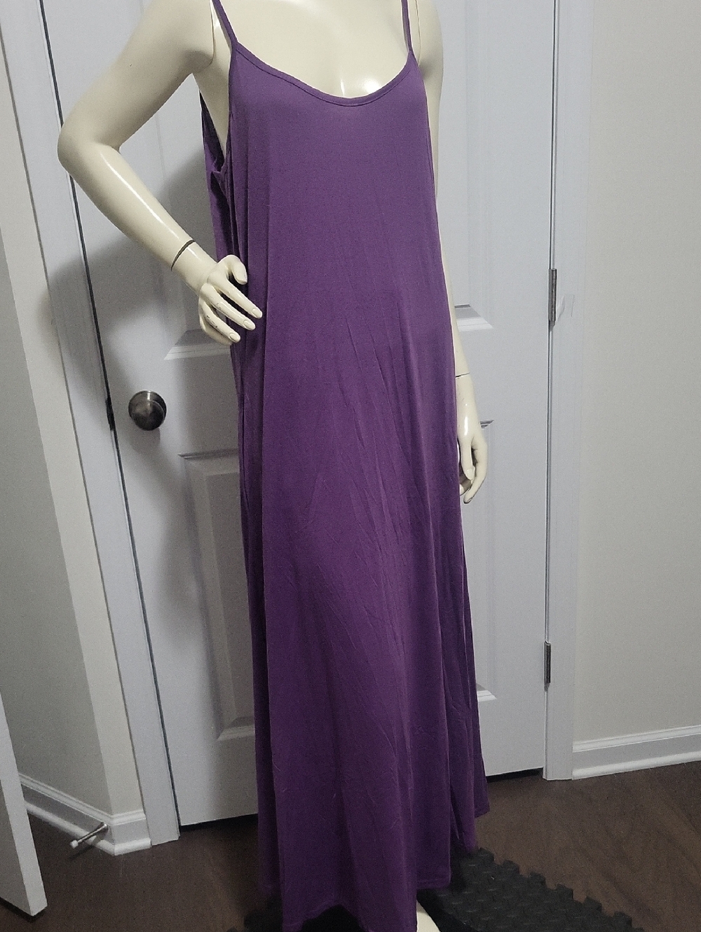 Purple Sundress With Pockets Large